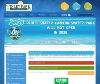 Tinleyparkdistrict.org(Tinley Park) Screenshot