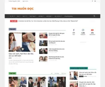 Tinmuondoc.com(Tin Muốn Đọc) Screenshot