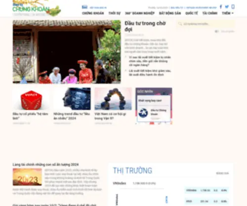 Tinnhanhchungkhoan.vn(Tin nhanh chứng khoán) Screenshot