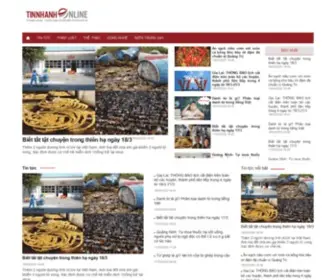 Tinnhanhonline.vn(Tin tức 24h) Screenshot