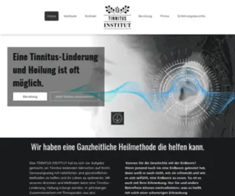 Tinnitus-Spezialist.ch(Tinnitus Behandlung) Screenshot