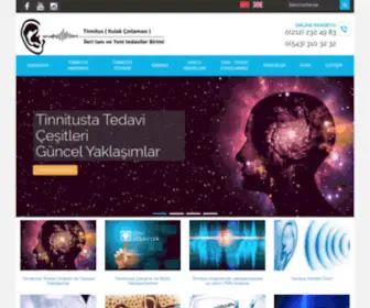 Tinnitustedavisi.net(Ana Sayfa) Screenshot