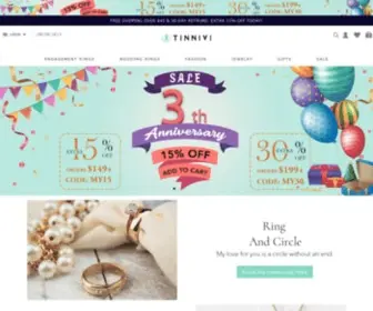 Tinnivi.com(Affordable Designer Jewelry) Screenshot