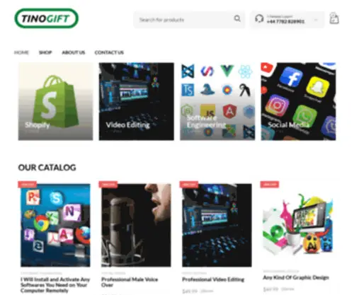 Tinogift.com(Tinogift) Screenshot