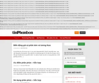 Tinphanbon.com(Thông tin thị trường phân bón) Screenshot