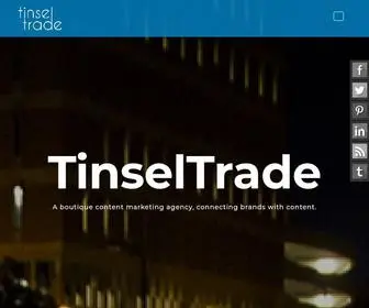 Tinseltrade.com(Best Film Marketing Company) Screenshot