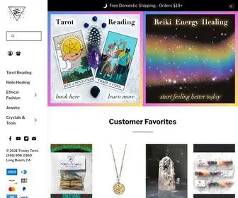Tinsleytarot.com(Tarot Card Reading) Screenshot