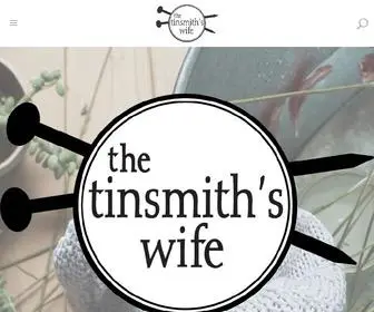 Tinsmithswife.com(We Want To Inspire Your Crafts And Needles) Screenshot