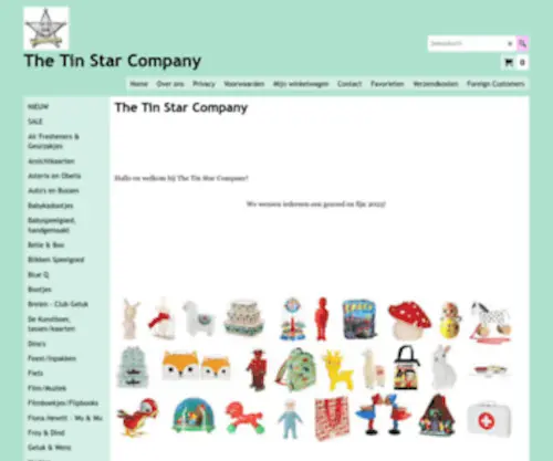 Tinstarcompany.com(The Tin Star Company) Screenshot