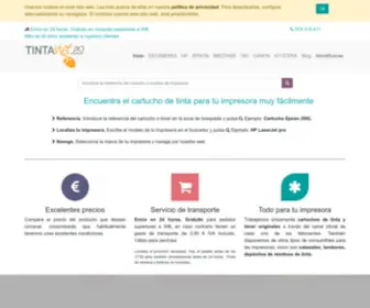 Tintanet.es(Tintanet) Screenshot