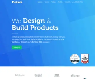 Tintash.com(Stanford Alumni Led Web & App Development Company) Screenshot