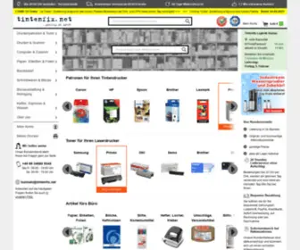 Tintenfix.org(Tintenpatronen) Screenshot