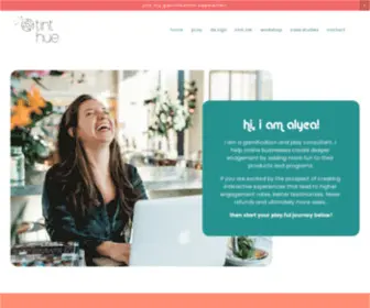 Tinthue.com(Tint hue) Screenshot