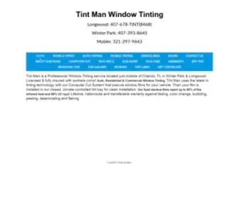 Tintmanwindowtinting.com(Tint Man Window Tinting) Screenshot