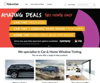 Tintprofessor.com.au(Window Tinting for Car) Screenshot