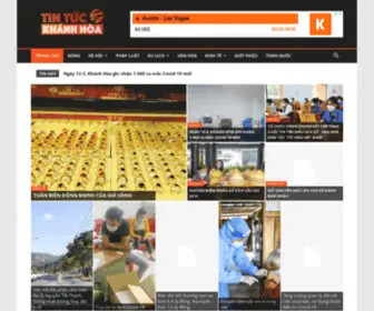 Tintuckhanhhoa.net(Tin Tức Khánh Hòa) Screenshot