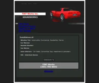 Tintworksct.com(Home Page) Screenshot