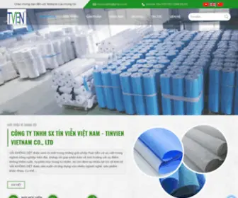 Tinvien.com(CÔNG TY TNHH SẢN XUẤT TÍN VIÊN VIỆT NAM) Screenshot