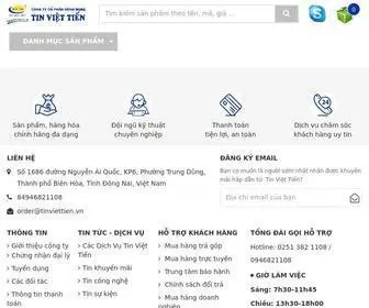 Tinviettien.vn(Bán máy vi tính tại Biên Hòa) Screenshot