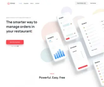 Tinvio.com(The Smarter Way to Manage Orders) Screenshot