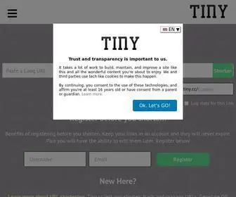Tiny.cc(Tiny URL) Screenshot