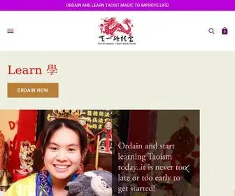 Tinyatdragon.com(Learn Taoism and Taoist Magic) Screenshot