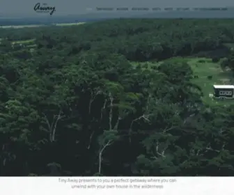 Tinyaway.com(Tiny House Rentals Australia) Screenshot