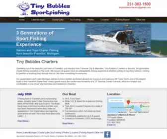 Tinybubblescharters.com(Tiny Bubbles Charters Frankfort) Screenshot