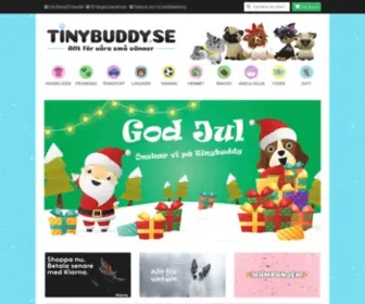 Tinybuddy.se(Djurbutik online med allt för hund & katt) Screenshot