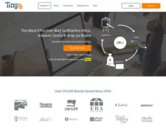 Tinycc.com(Custom Short URLs Made Easy) Screenshot