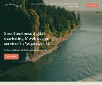 Tinycoastdigital.com(Digital Marketing Consultant) Screenshot