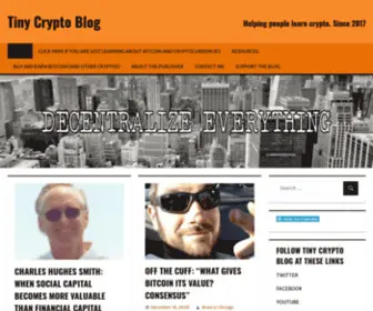 Tinycryptoblog.com(Statutum 2017) Screenshot