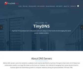 Tinydns.org(Tinydns) Screenshot