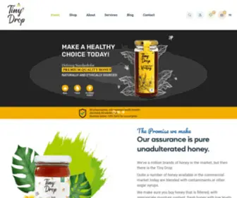 Tinydrop.store(Makers of Natural Honey) Screenshot