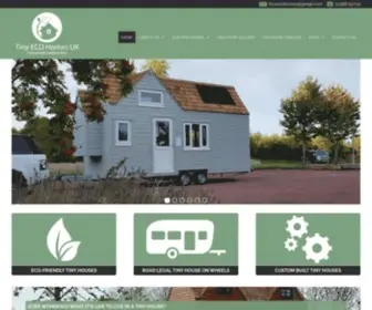 Tinyecohomesuk.com(Tiny Homes For Sale) Screenshot