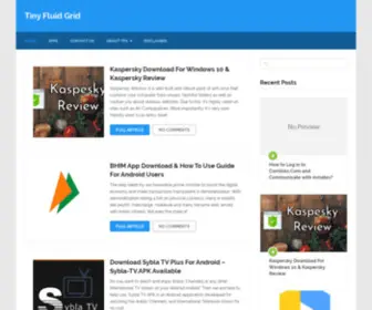 Tinyfluidgrid.com(Tiny Fluid Grid) Screenshot