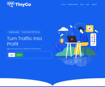 Tinygo.co(URL Shortener) Screenshot