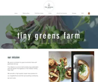 Tinygreensfarm.com(Tiny Greens) Screenshot