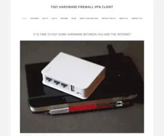 Tinyhardwarefirewall.com(The Tiny Hardware Firewall) Screenshot