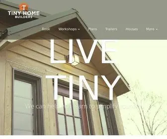 Tinyhomebuilders.com(Tiny Home Builders) Screenshot