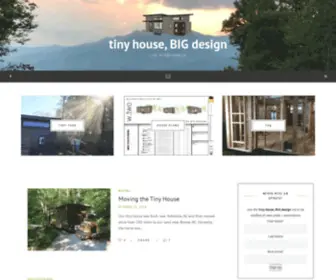 Tinyhousebigdesign.com(Tiny house) Screenshot