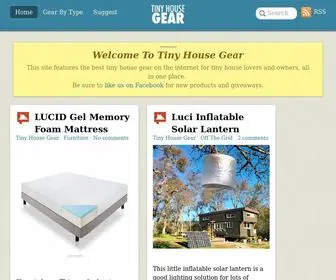 Tinyhousegear.com(The best tiny house gear) Screenshot