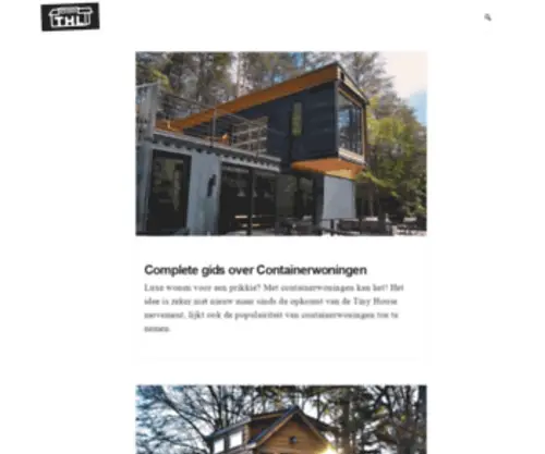 Tinyhouselife.nl(Tiny House Life) Screenshot