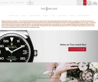 Tinyjewelbox.com(Designer Jewelry & Watches) Screenshot