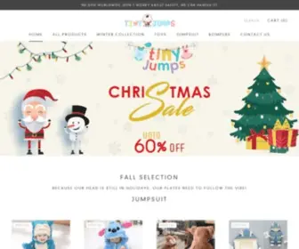 Tinyjumps.com(Shop at Comfy Kiddos) Screenshot
