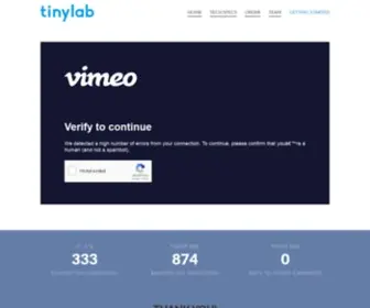 Tinylab.cc(Prototype easier than ever) Screenshot