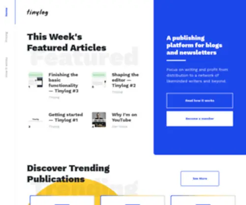 Tinylog.co(tinylog) Screenshot