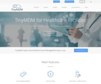 Tinymdm.net(Mobile Device Management) Screenshot