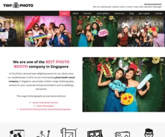 Tinyphoto.com.sg(Photo Booth Singapore) Screenshot