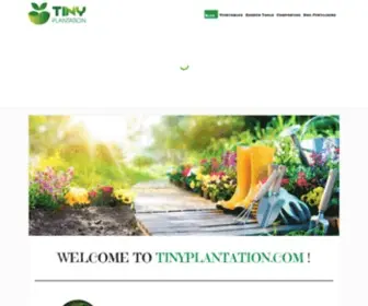 Tinyplantation.com(Grow Your Way) Screenshot